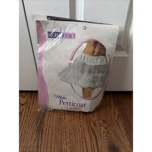 White Petticoat Adult One Size New Dress-Up Halloween